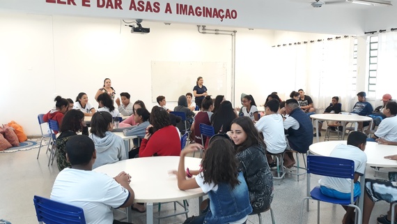 Caça-vazamentos na E.E. Altina Moraes Sampaio