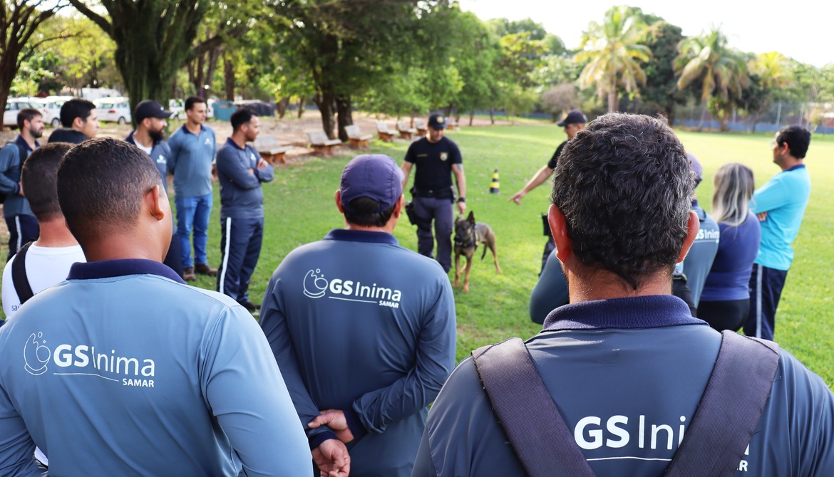 GS Inima SAMAR realiza a capacitação de colaboradores para atuação segura com cães