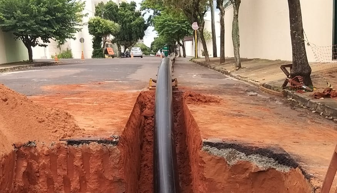 GS Inima Samar avança com as obras de setorização na região central de Araçatuba