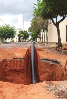 GS Inima Samar avança com as obras de setorização na região central de Araçatuba