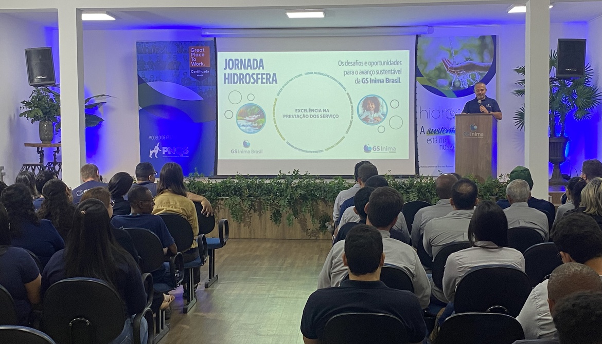 Jornada Hidrosfera discute sustentabilidade em evento na  GS Inima SAMAR