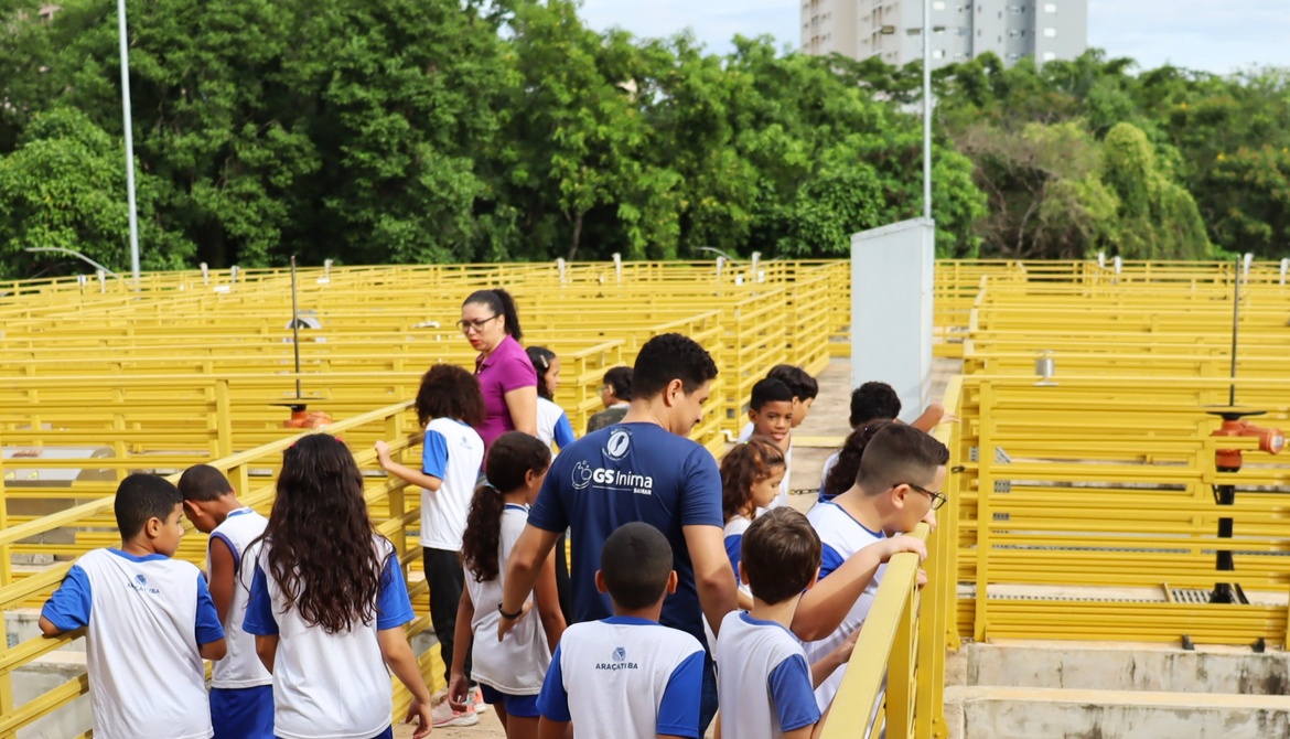 Início do Programa de Visitas à Estação de Tratamento de Água