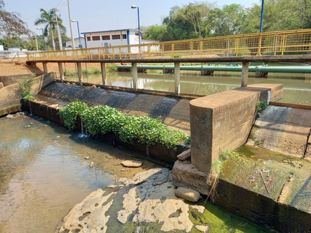 GS Inima Samar faz alerta à população sobre o aumento do consumo de água e baixo nível do Ribeirão Baguaçu