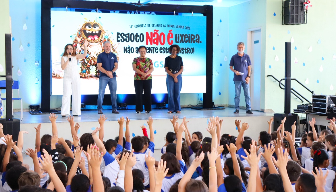 GS Inima SAMAR lança 11º Concurso de Desenho com foco no uso correto da rede de esgoto