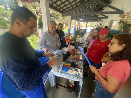 Curso da GS Inima SAMAR forma novas encanadoras em Araçatuba