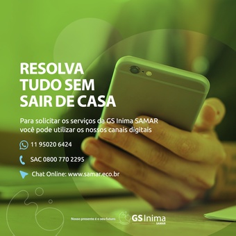 Resolva tudo sem sair de casa