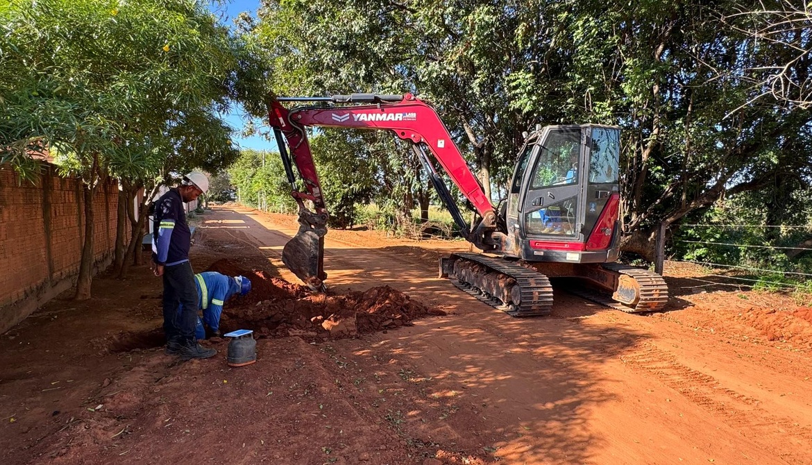 GS Inima SAMAR retoma obras no bairro Engenheiro Taveira