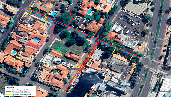 GS Inima SAMAR realiza grande mobilização para substituição de mais de 700 metros de rede de água no bairro Nova York